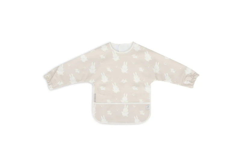 Waterproof bib with sleeves Miffy & Snuffy, Nougat | Jollein