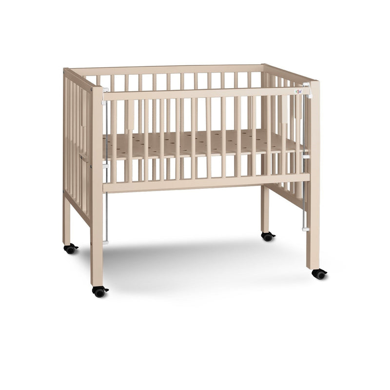 Maxi Boxspring side bed - beech, beige | Tissi®