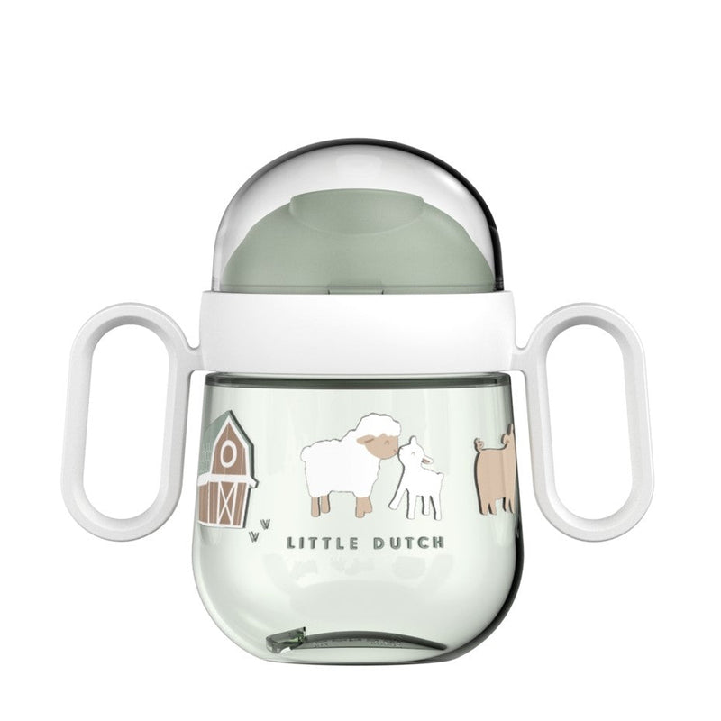 Anti-drip Sippy Cup Baby 2.0 - Little Farm | Little Dutch x Mepal