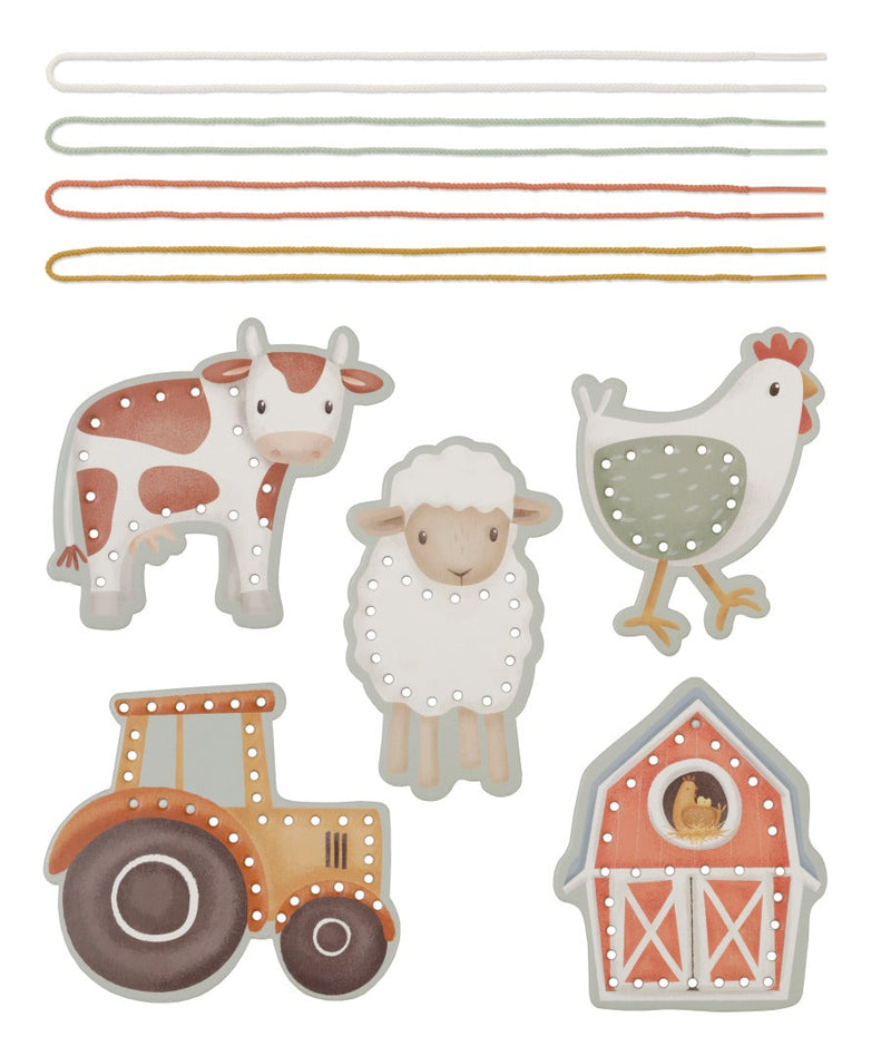Lacing Cards Little Farm - Creative Play for Children
