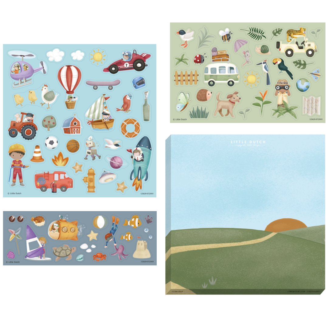 Jim & Friends Sticker Set – Creative Sticker Fun for Kids