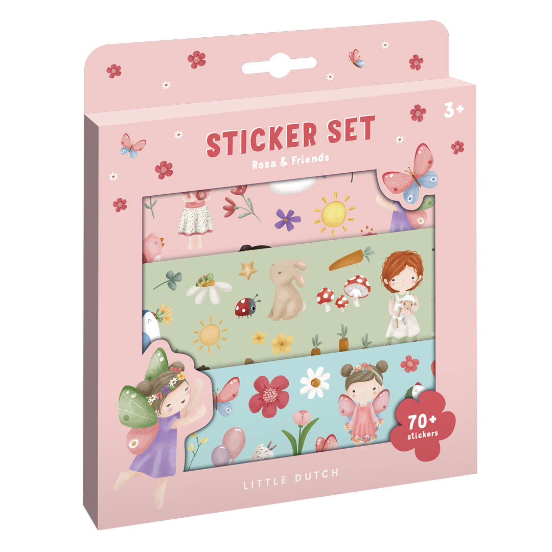 Sticker set Rosa & Friends | Little Dutch