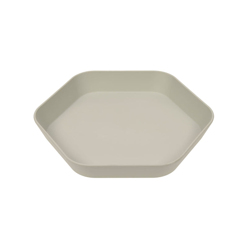 Children's plate Geo grey | Lässig