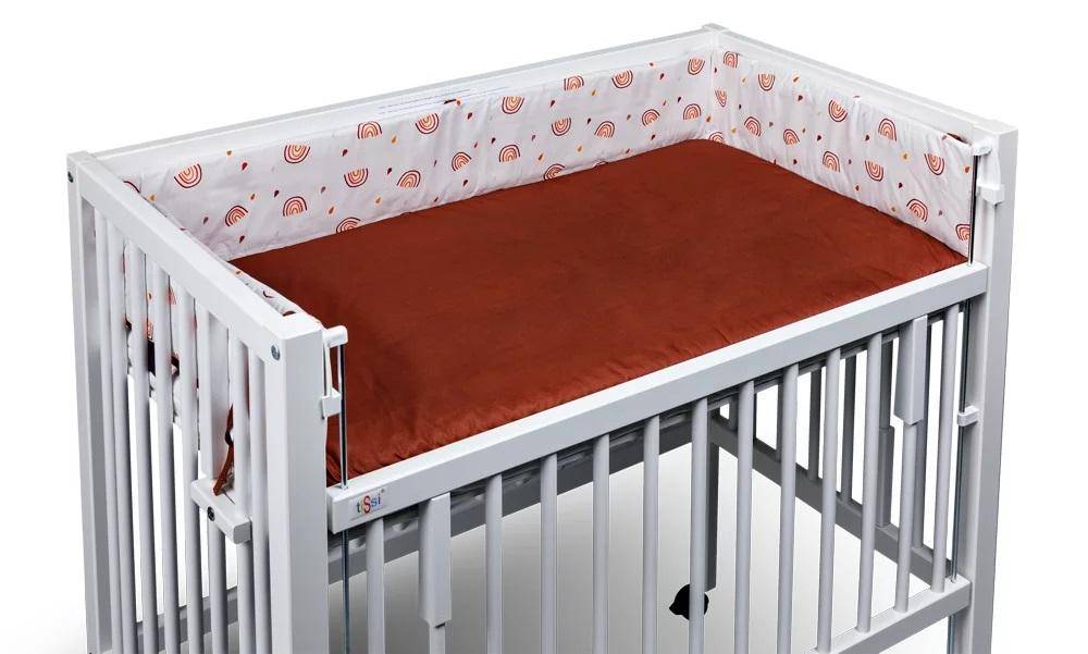 Tour de lit pour berceau cododo Rainbow 40x90 cm | tiSsi®