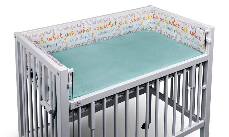 Neste for side bed Wonderful World Mint 40 x 90 cm | Tissi®