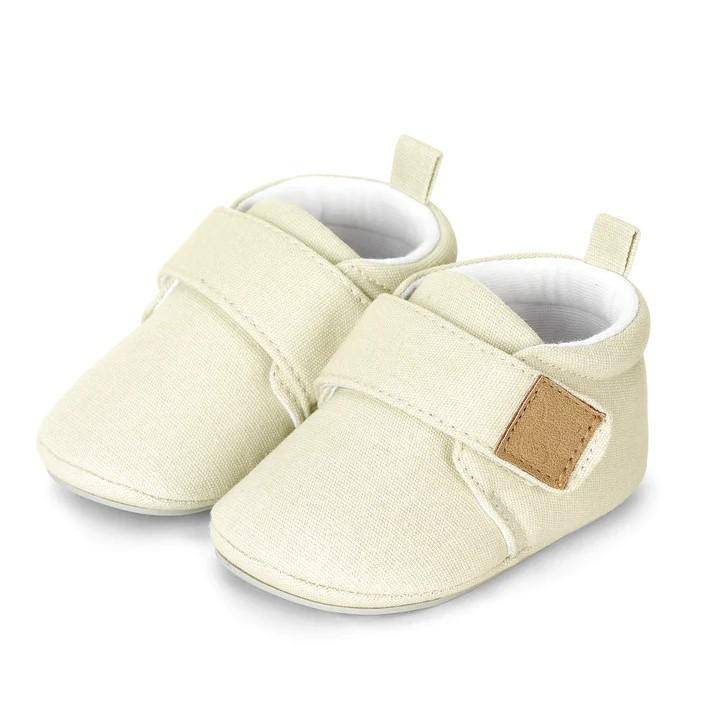 Baby crawling shoes size 19/20, beige | Sterntaler