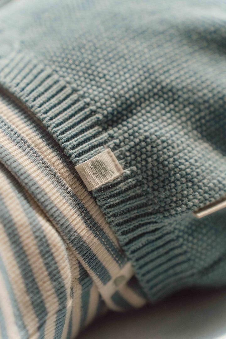 Strickjacke Baby Blue | Little Dutch