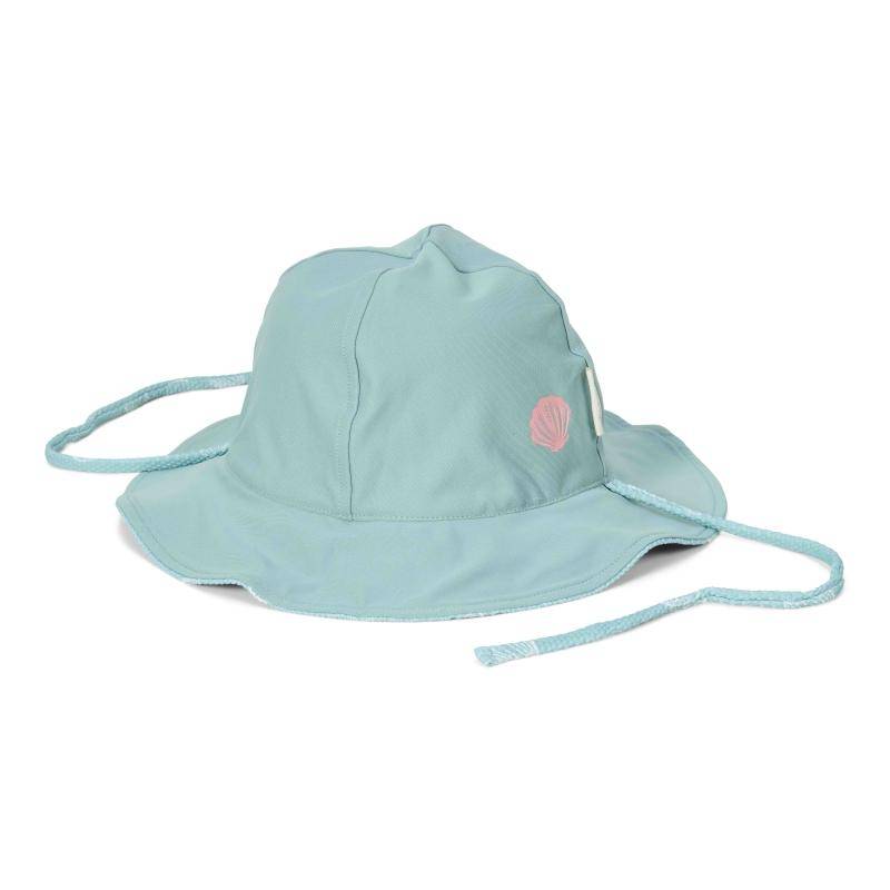 Reversible Bucket Hat Ocean Treasures Surf Blue – Sun Hat for Children