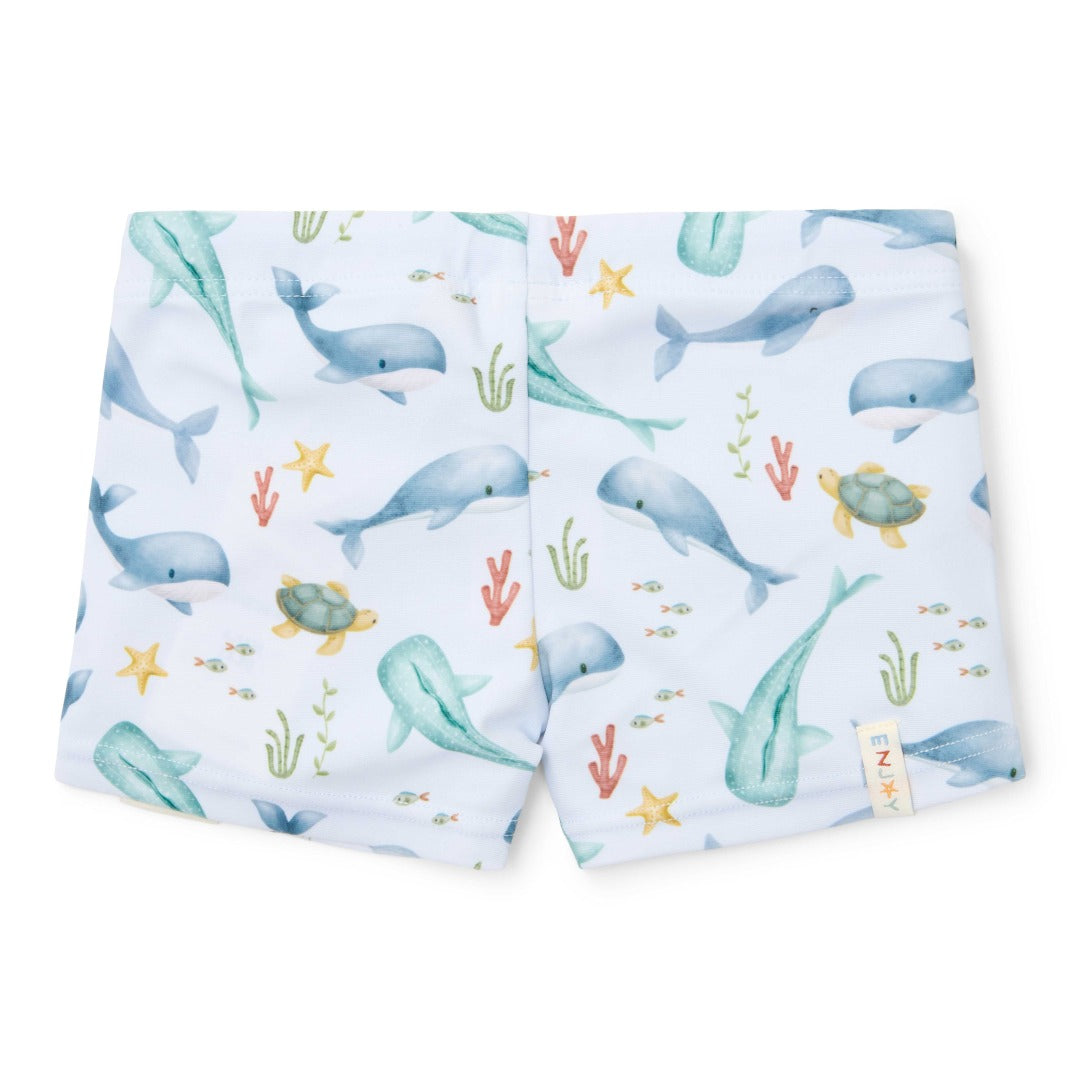 Ocean Multi-coloured Swim Trunks – Kids' Swim Trunks for Summer & Holidays