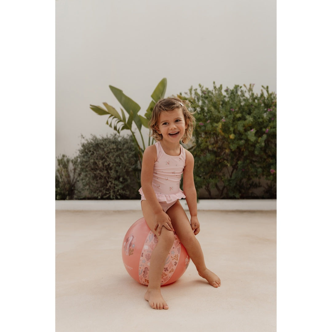 Strandball Ocean Dreams Pink 35 cm – Ballspiel für Kinder