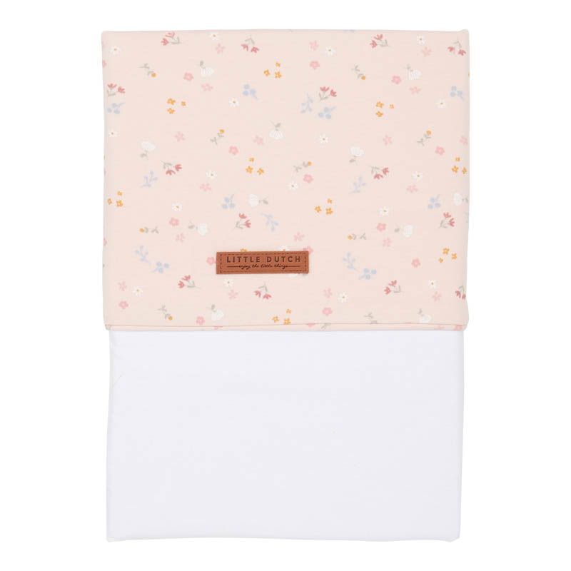 Crib sheet Little Pink Flowers | Little Dutch