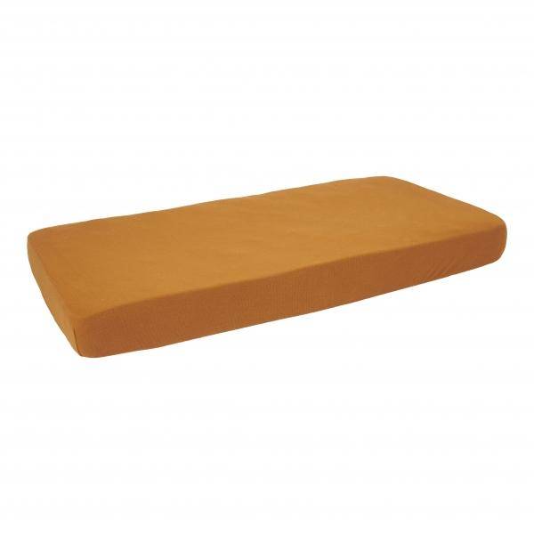 Fitted sheet Pure Ocher Spice | Little Dutch