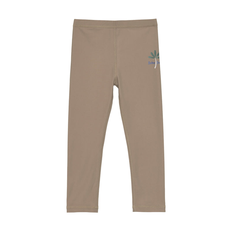 Lange Badehose mit UV-Schutz Braun - Gr. 74/80 | Lässig