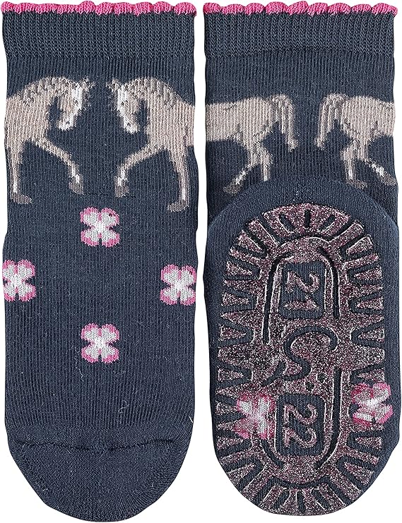 Glitter Racer AIR Horse Socks | Sterntaler
