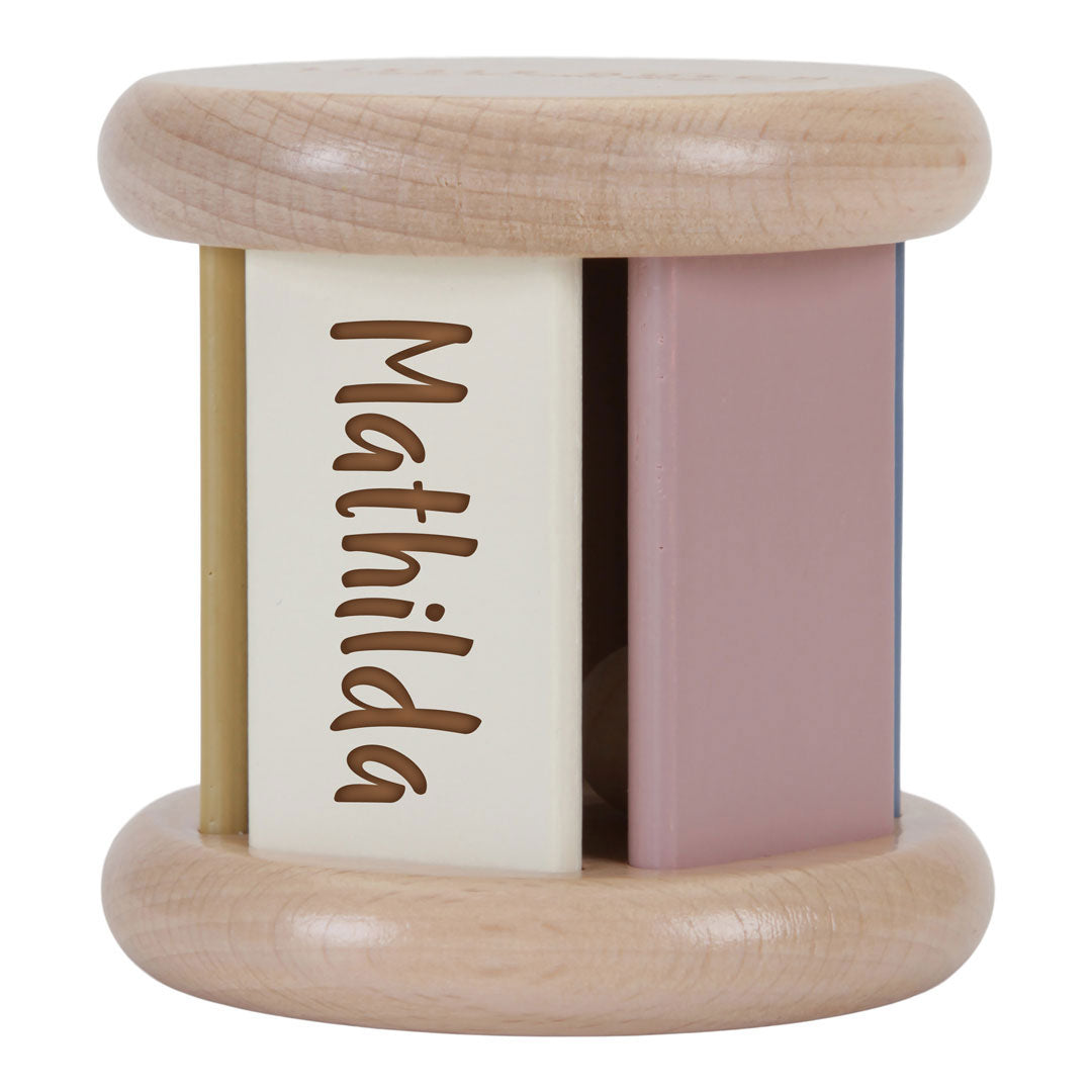 Vintage wooden rattle