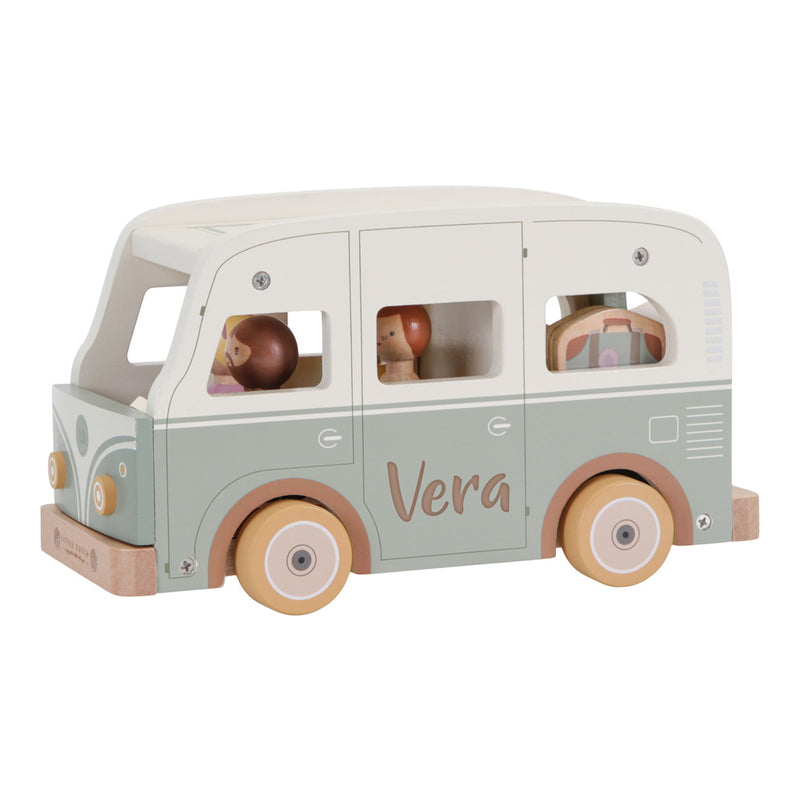 Van with toy figures