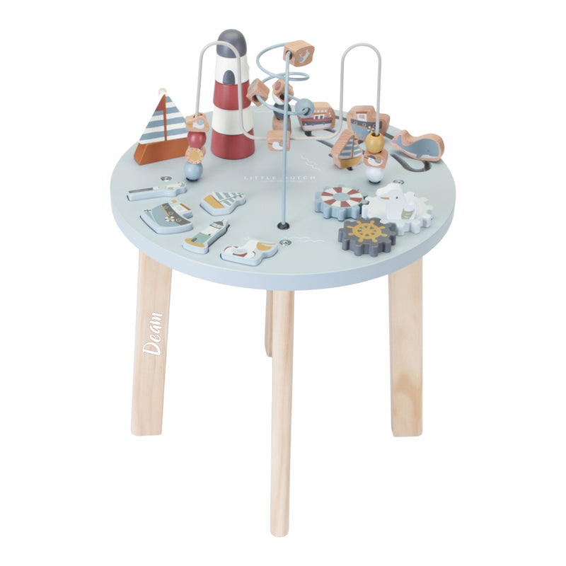 Sailors Bay activity table