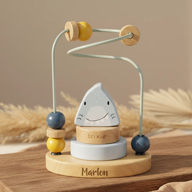 Wooden Motor Skills Loop - Mr. Shark | Trixie
