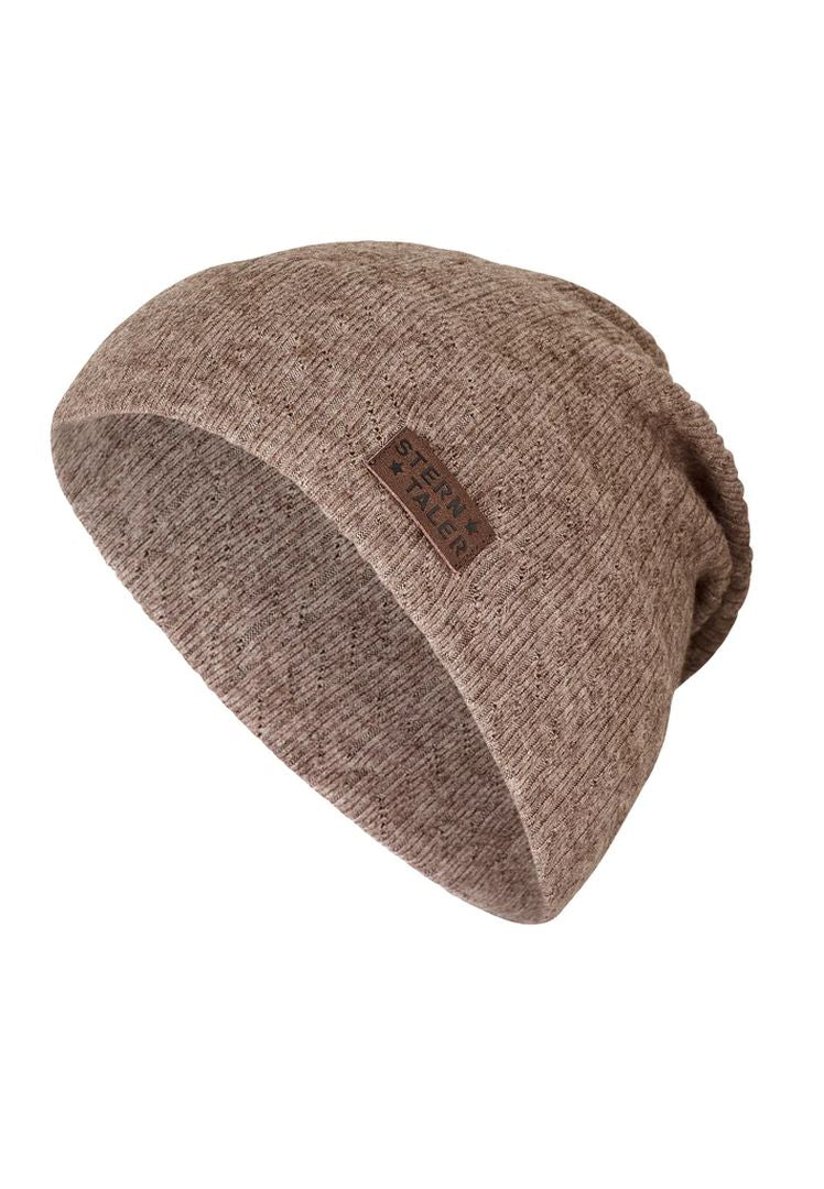 Slouch Beanie Structured Size 49 Brown | Sterntaler
