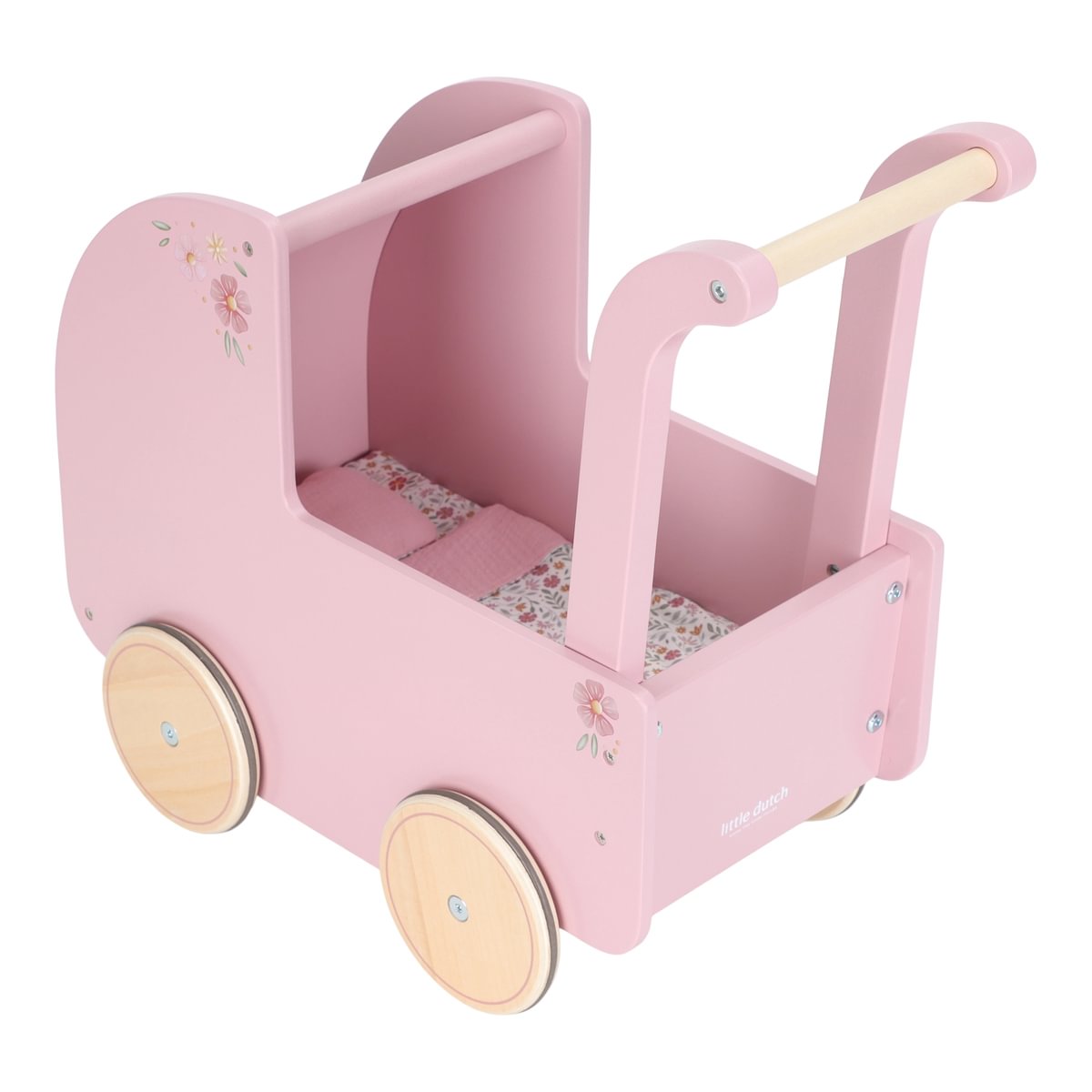 Poussette en bois