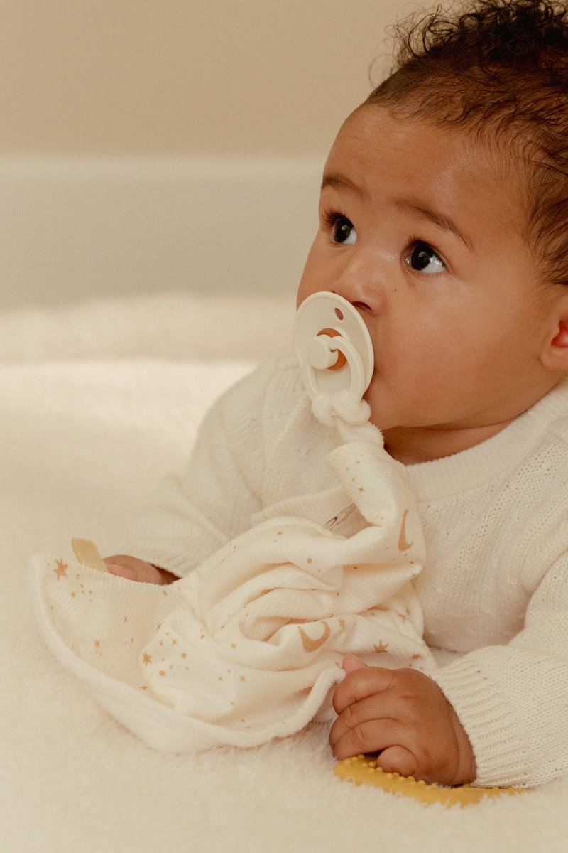 Schmusetuch mit Beißring Newborn Naturals