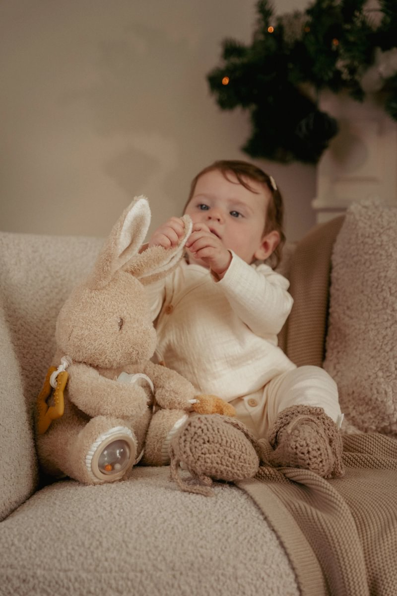 Activity cuddly toy Baby Bunny GRS
