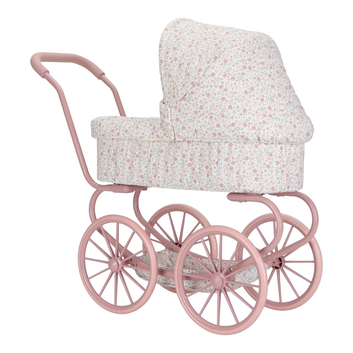 Metall- Puppenwagen Soft Flowers