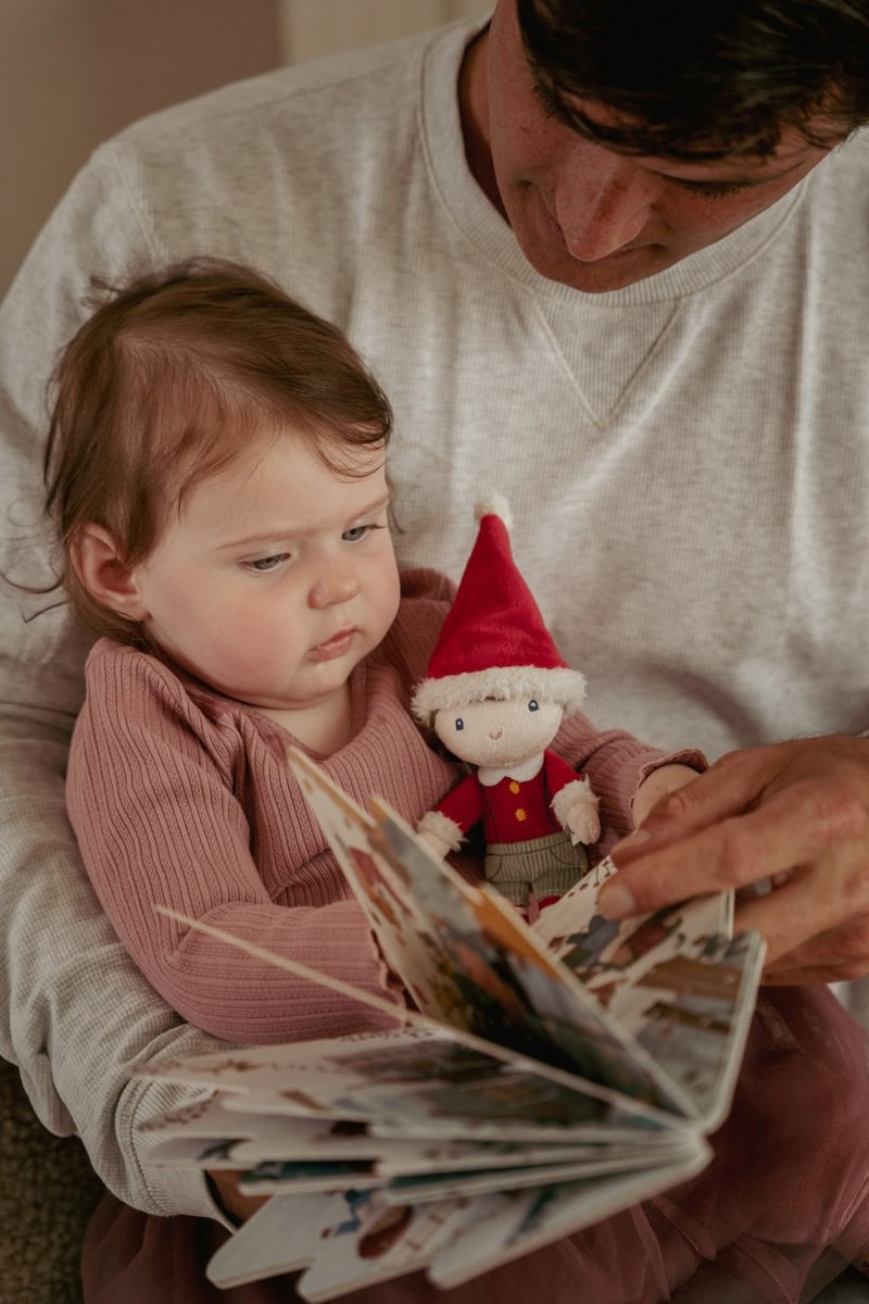 Coffret cadeau avec livre de Noël pour bébés et enfants
