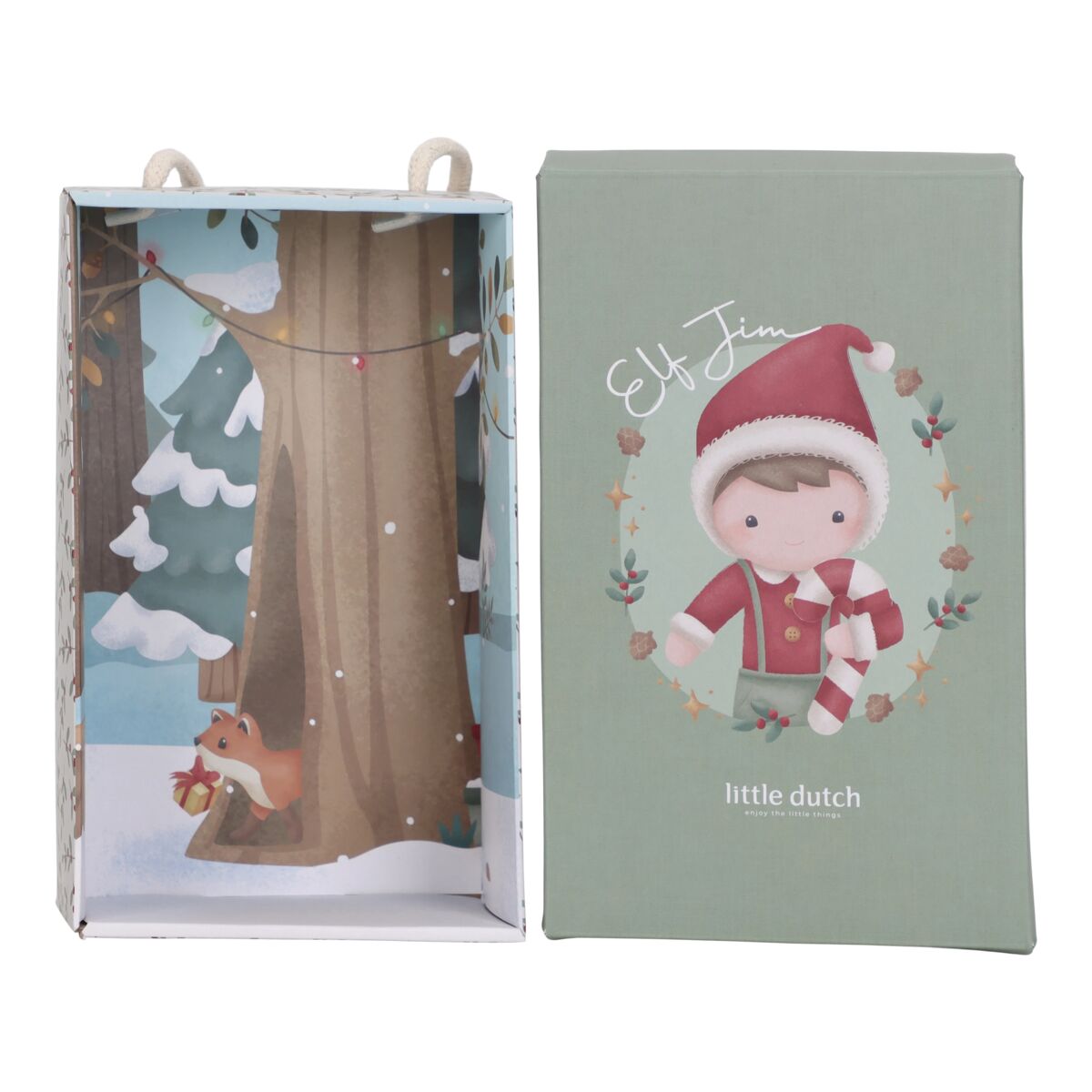 Poupée de Noël Jim – Peluche pour la période de Noël