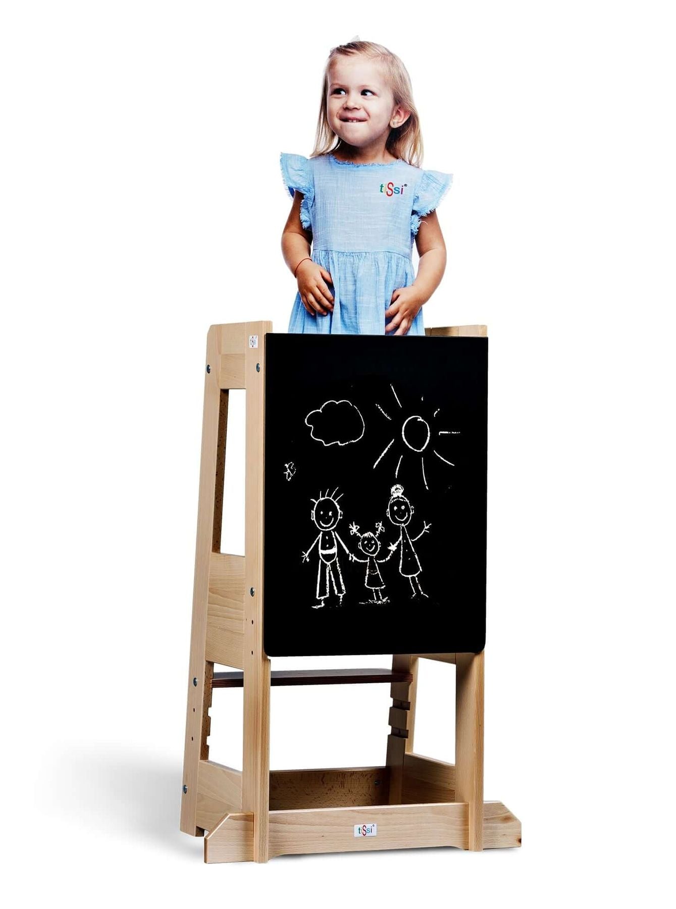Black blackboard for Tissi® learning tower, Felix | Tissi®