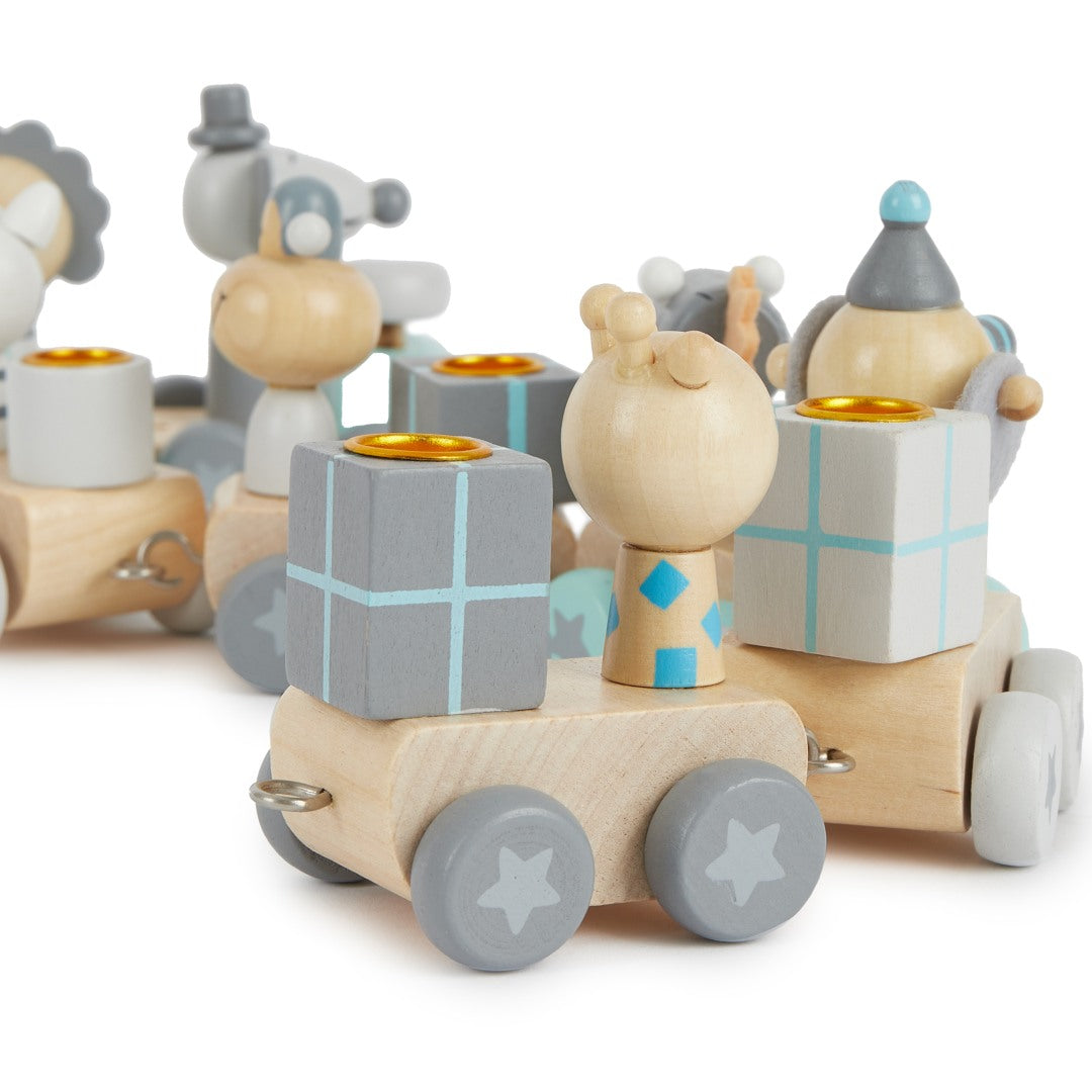 Wooden Birthday Train 0–99 Years | Schmatzepuffer