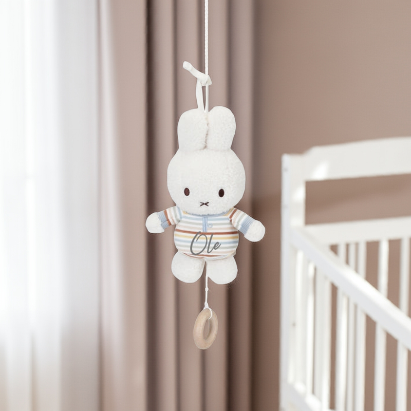 Musical Box Rabbit Vintage Sunny Stripes x Miffy – Gift for Birth