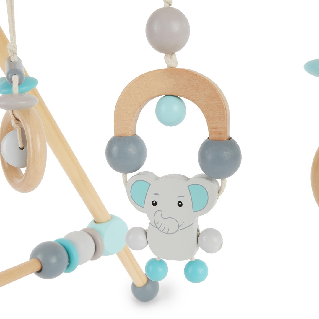 Arche d'éveil éléphant en bois pour bébés | Schmatzepuffer
