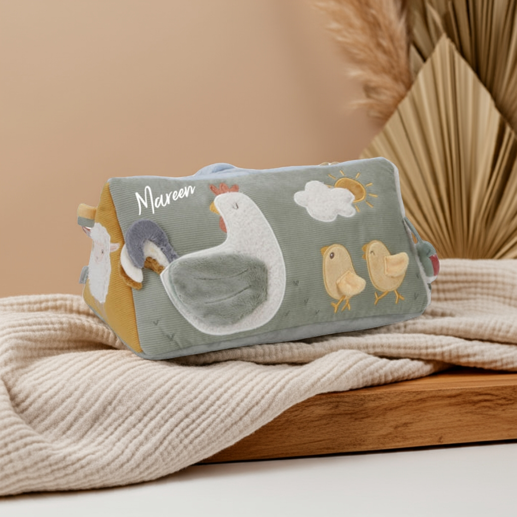 Motorik Kissen Aktivitäten Dreieck Little Farm