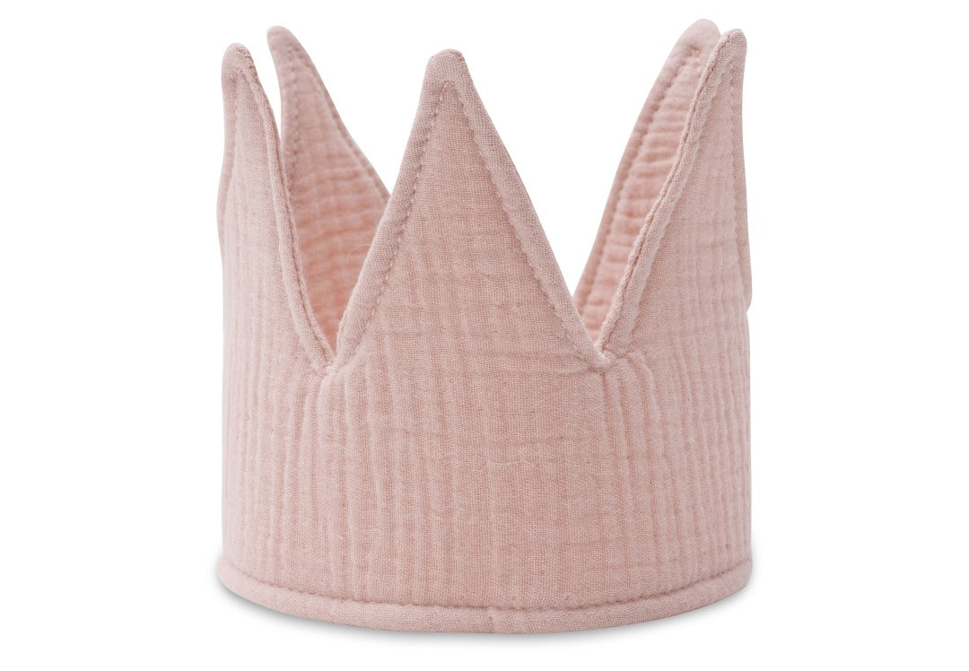 Pink cotton birthday crown for 1st-5th birthdays | Jollein
