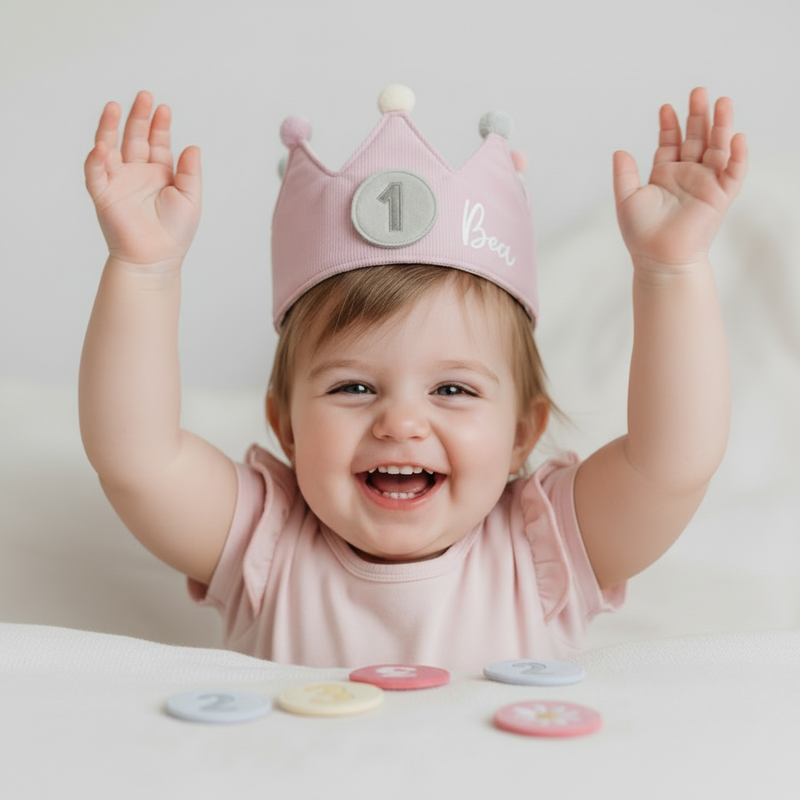 Birthday Crown Pink – Crown for Children's Birthdays