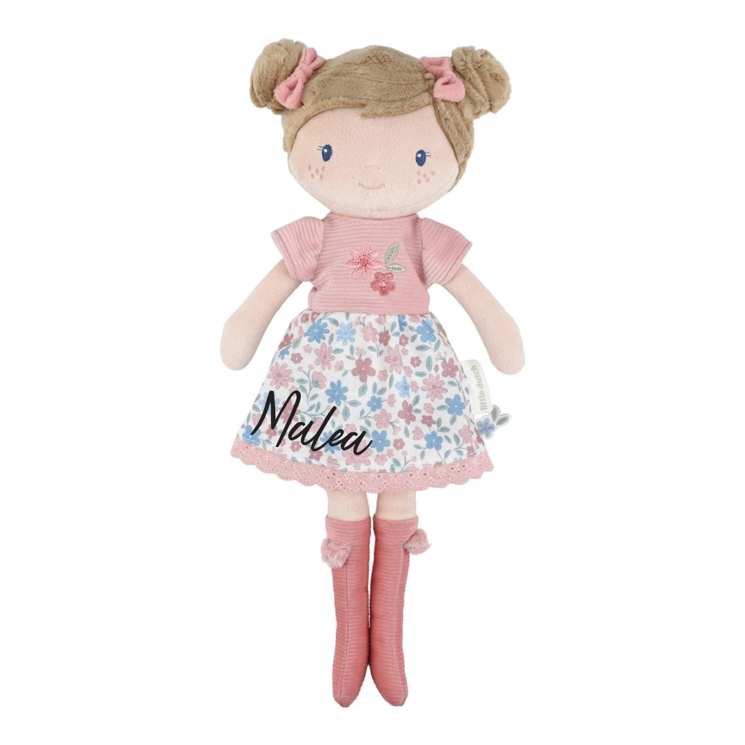 Kuschelpuppe Rosa 35 cm | Little Dutch