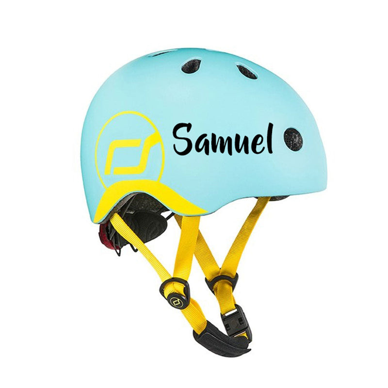 Bicycle helmet size XXS-S, Blueberry | Scoot & Ride