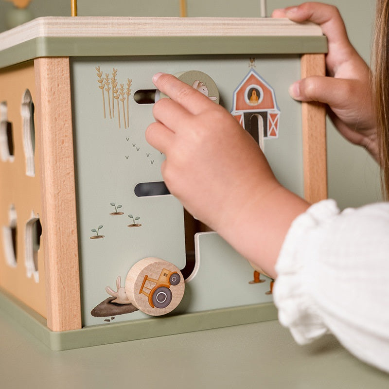 Little Farm Activity Cube - For Birth