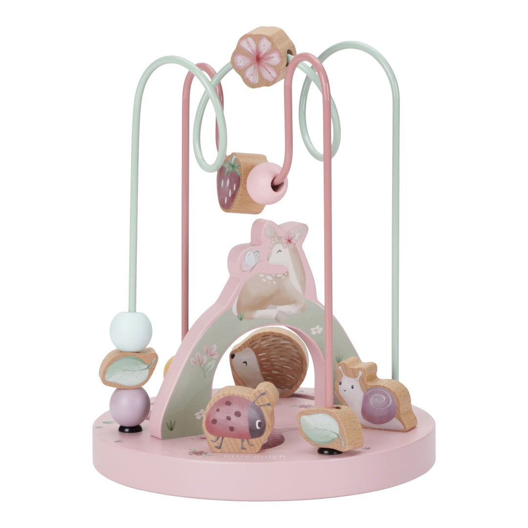 Aktivitätsspirale Fairy Garden – Motorikspielzeug für Babys | Geschenk zur Geburt