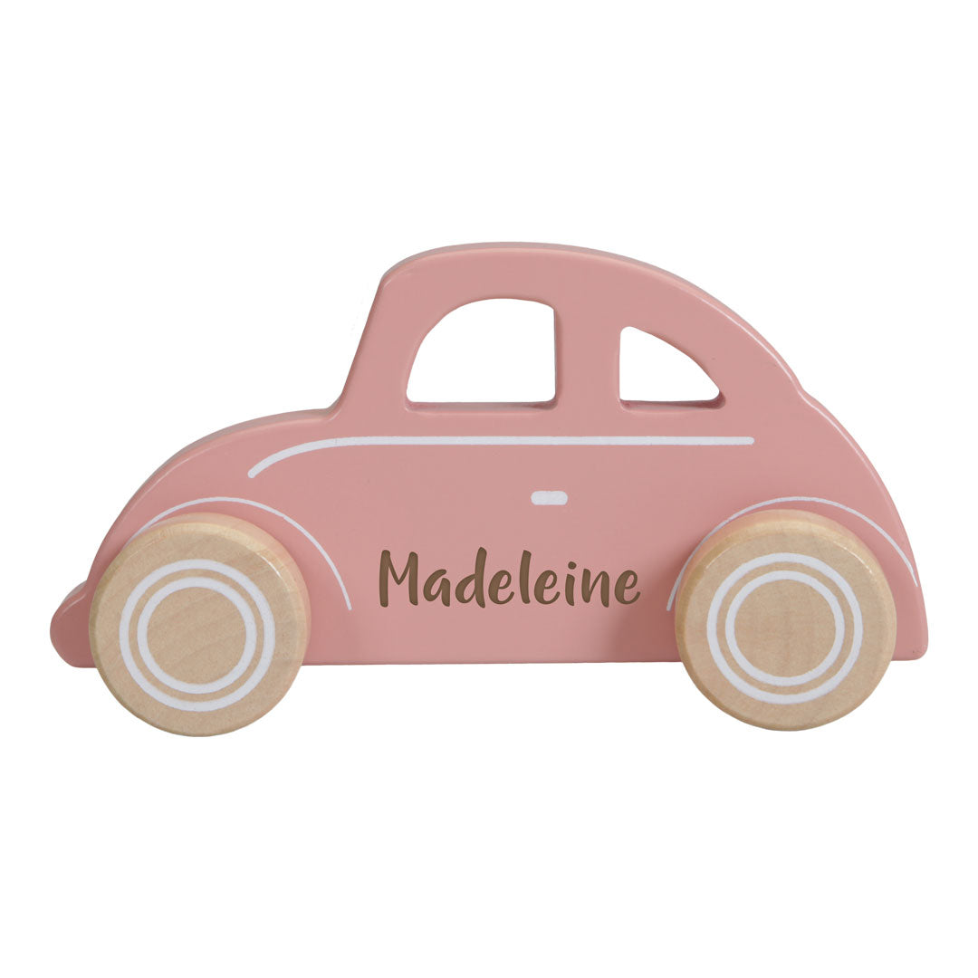 Voiture bois rose