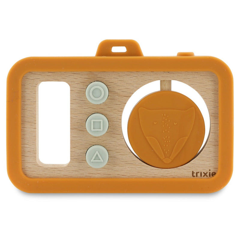 Baby Camera Wood/Silicone - Mr. Fox | Trixie