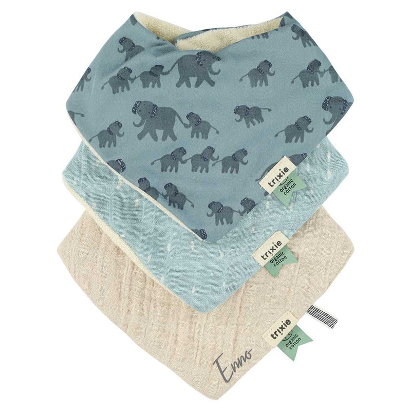 Bandana Bib 3-pack mix - Fierce Fox | Trixie
