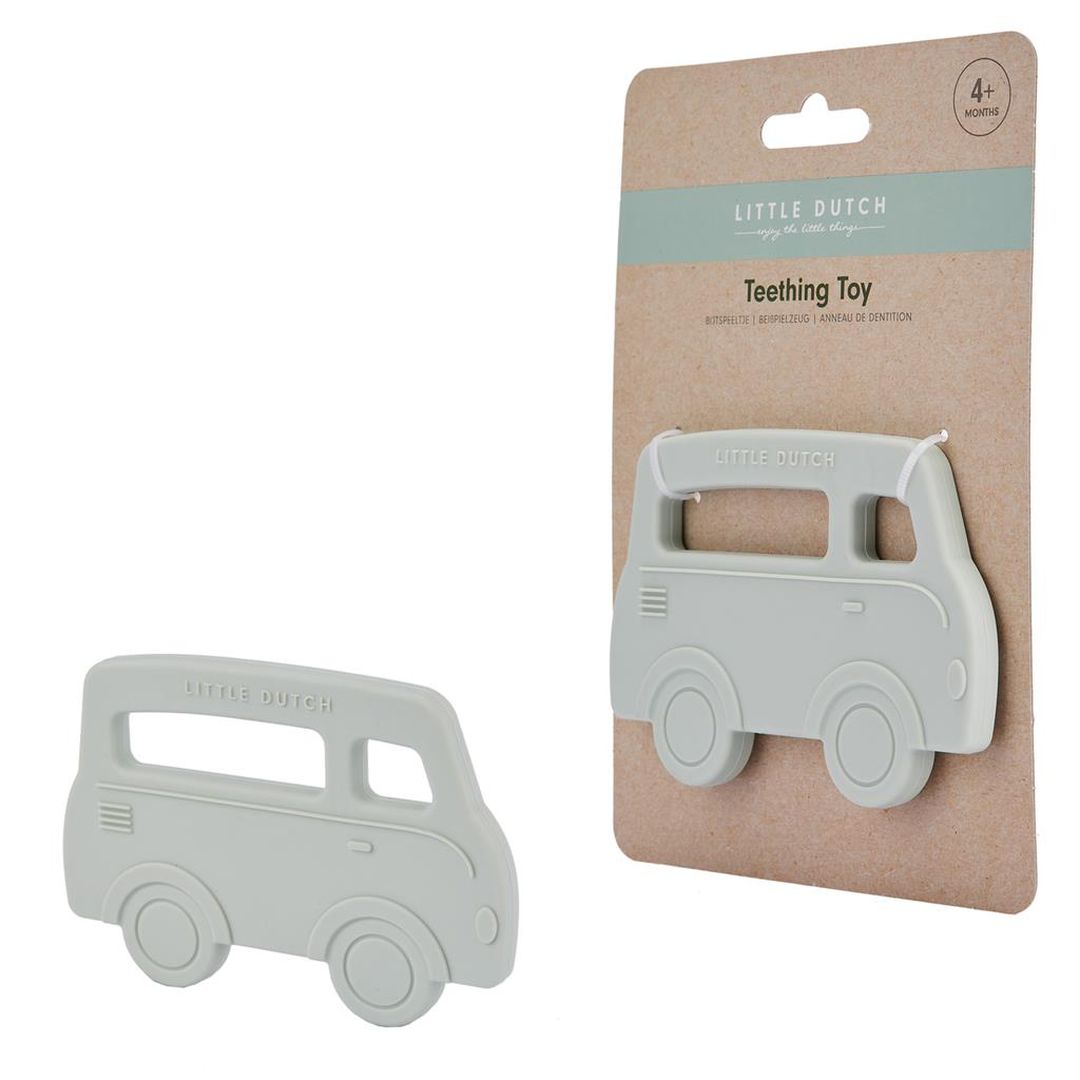 Teether silicone bus | Little Dutch