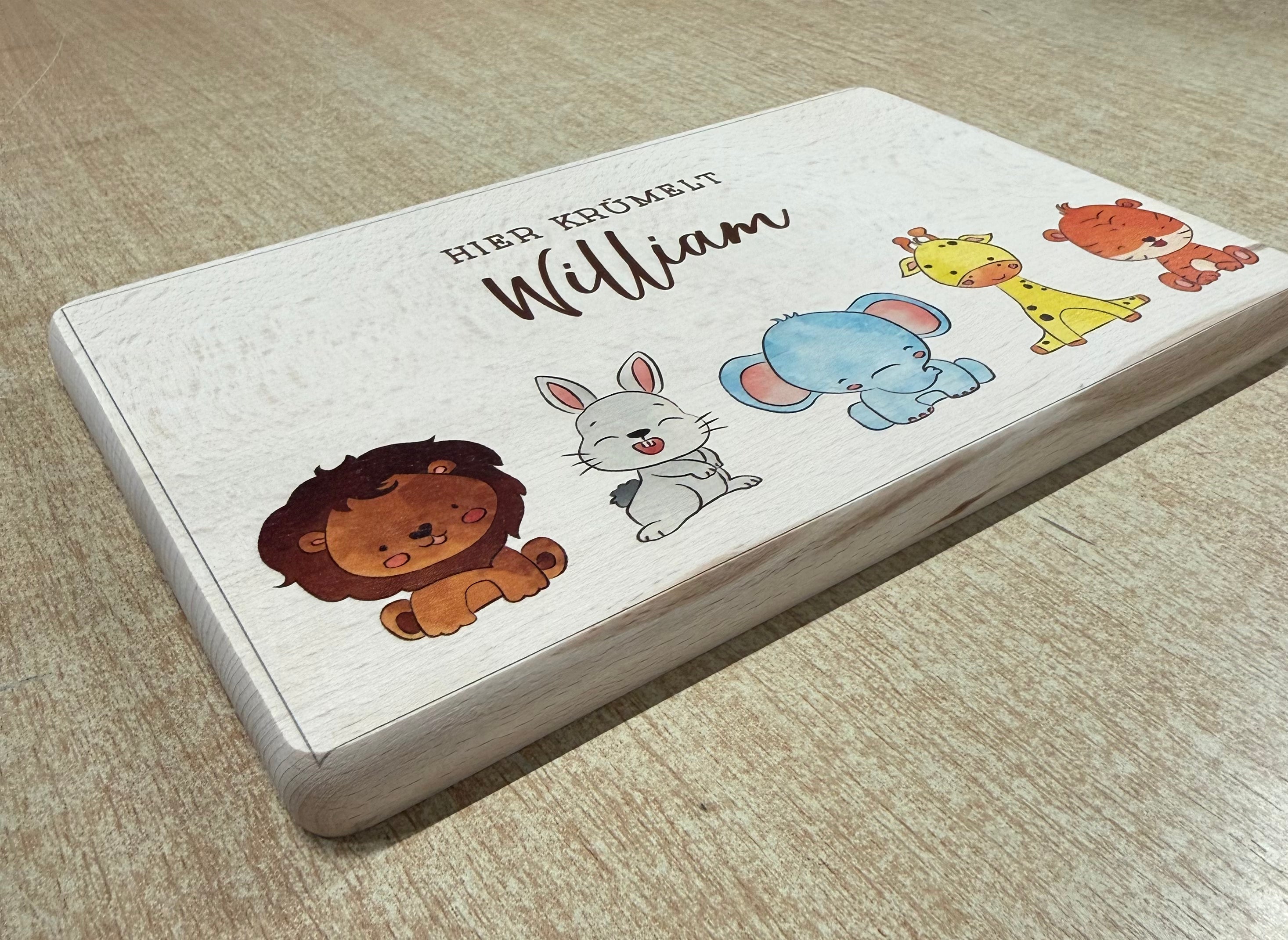 Breakfast boards, various designs with names, personalized | Schmatzepuffer
