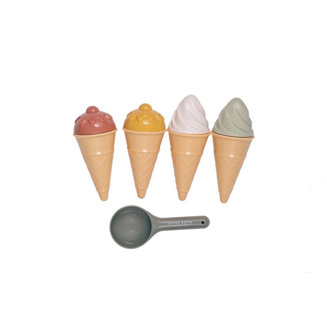 Ice Cream Beach Set 9-piece – Sand Toys for Creative Summer Days