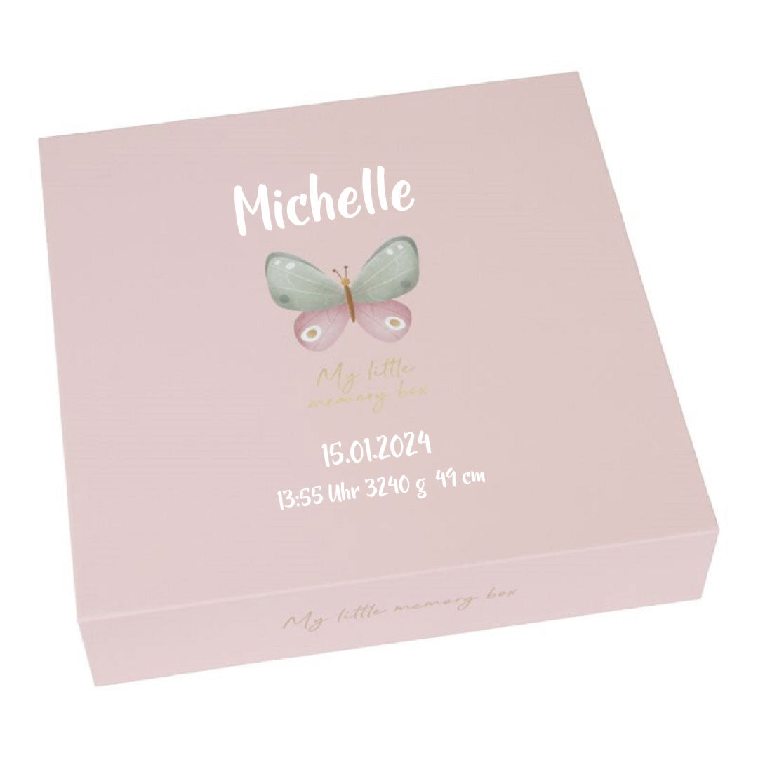 Memory Box Flowers & Butterflies – Preserve Baby Memories
