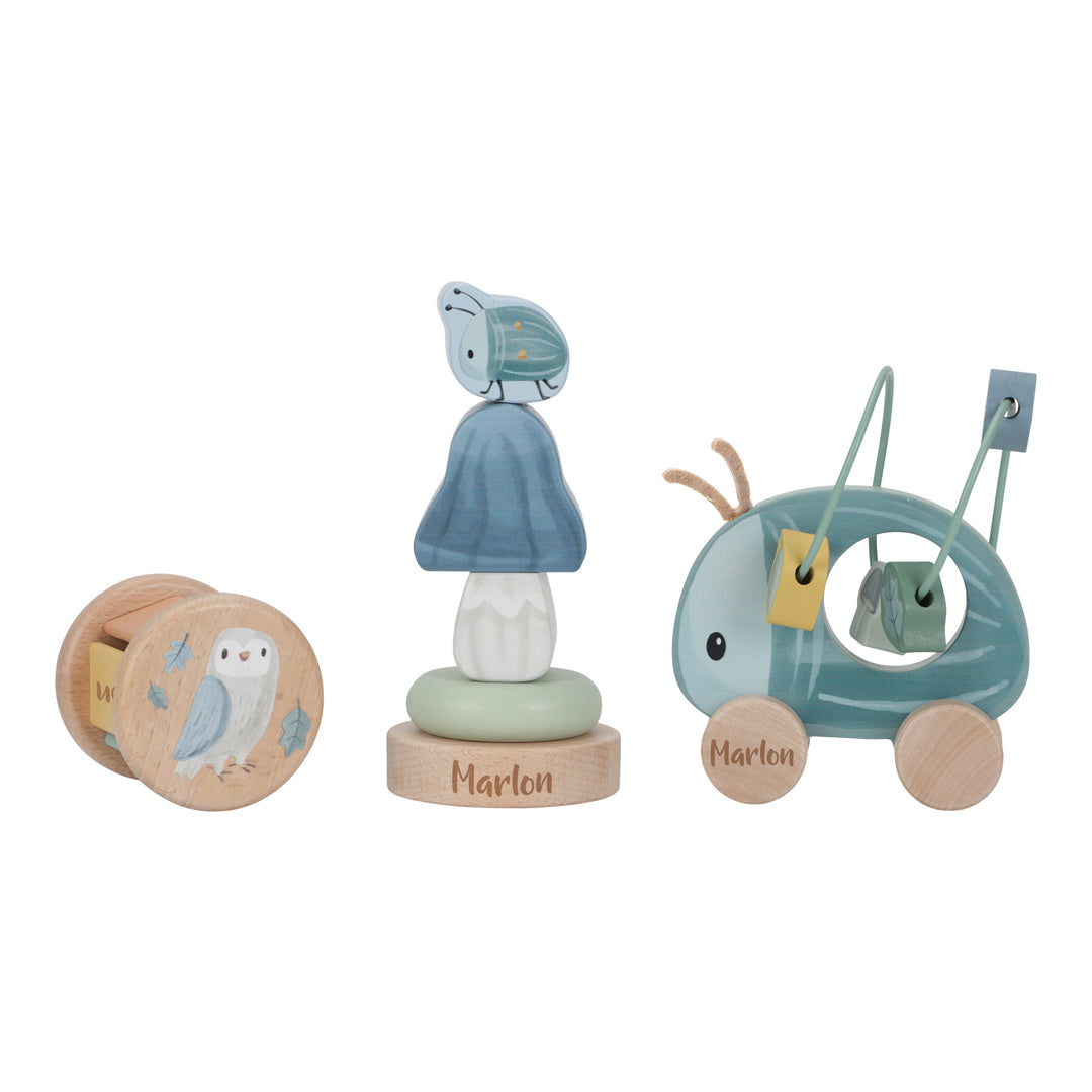 Gift set wood Forest Friends