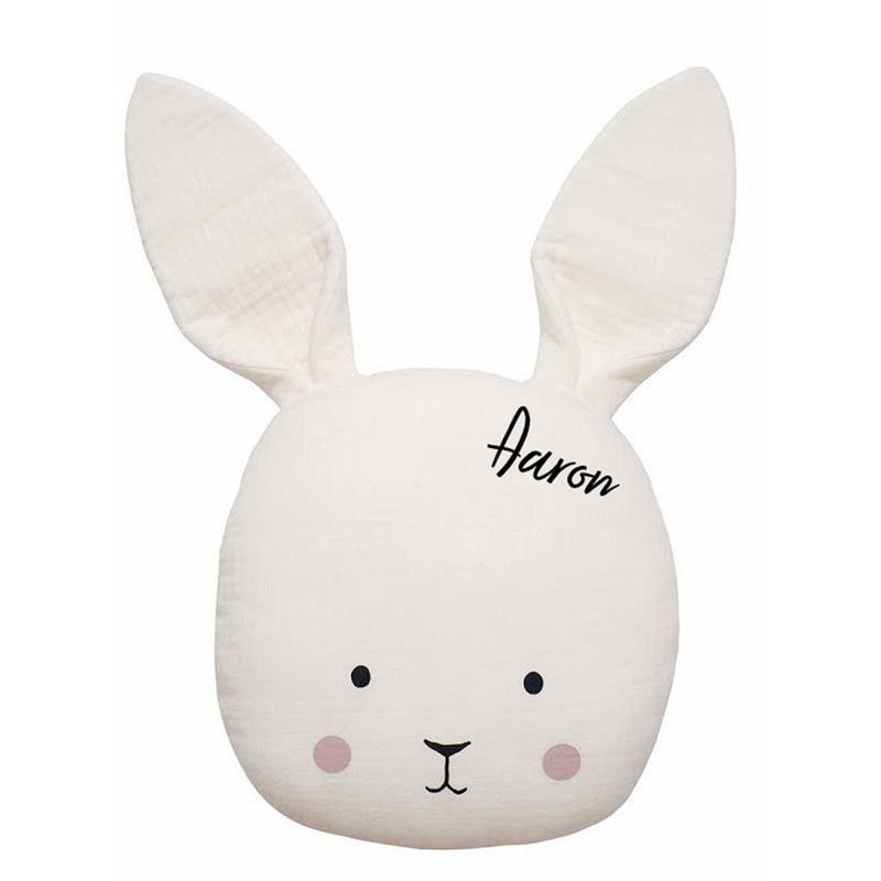 Coussin lapin personnalisé pour bébés et enfants | JaBaDaBaDo