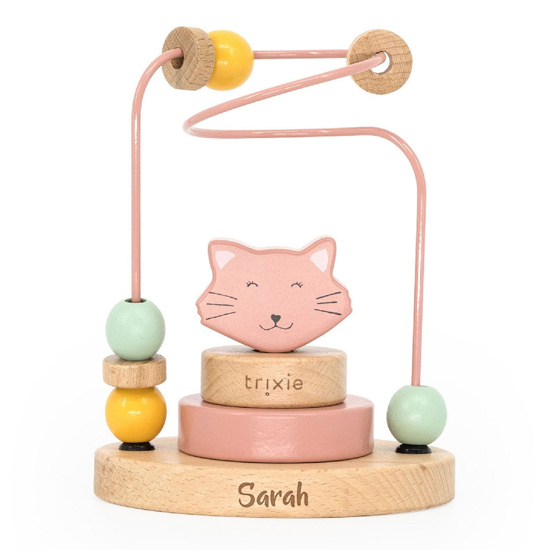 Wooden Motor Skills Loop - Woman Cat | Trixie